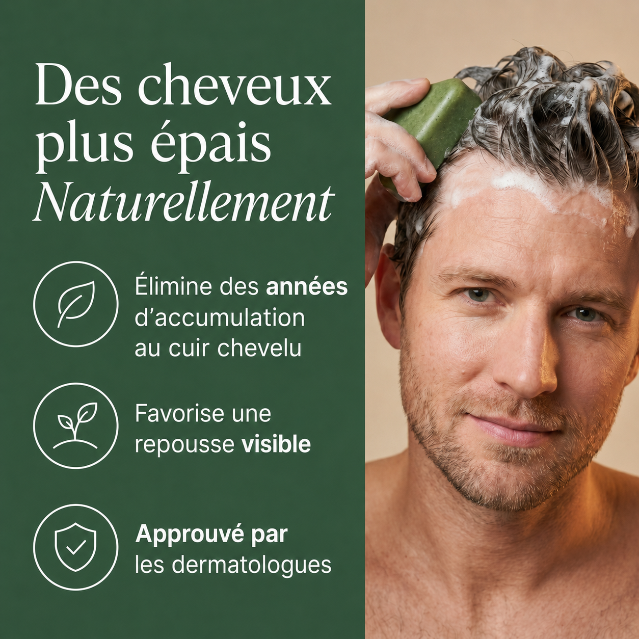 Savon coréen revitalisant pour le cuir chevelu